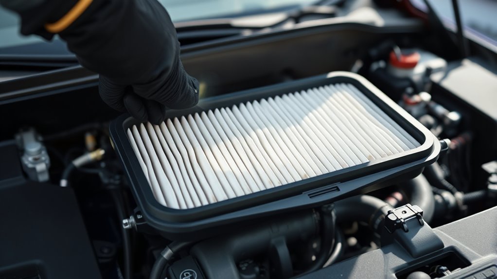 inspect and replace filter