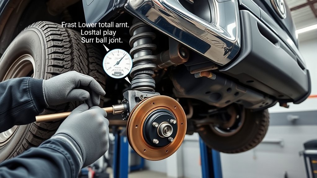 inspect ball joints regularly