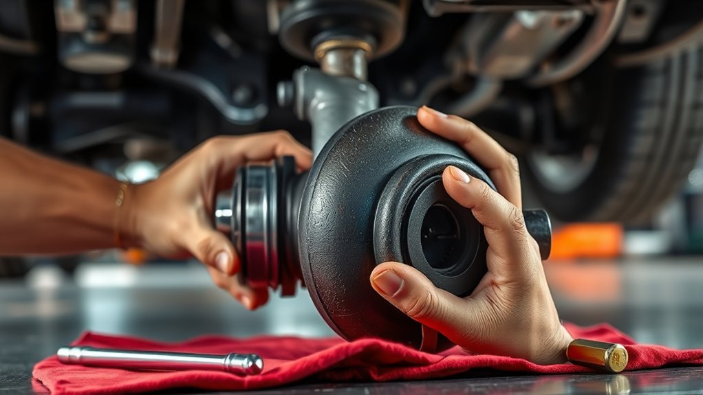 inspect cv axle regularly