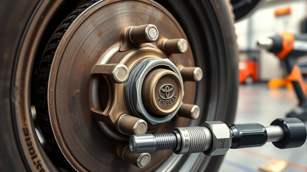 inspect for over torque damage