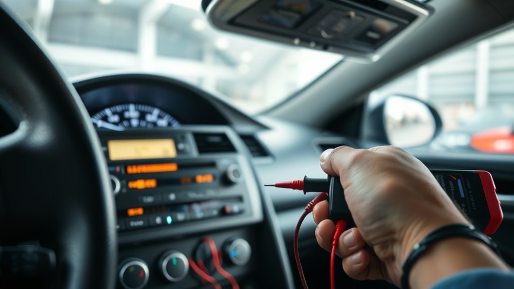 inspect fuses and wiring