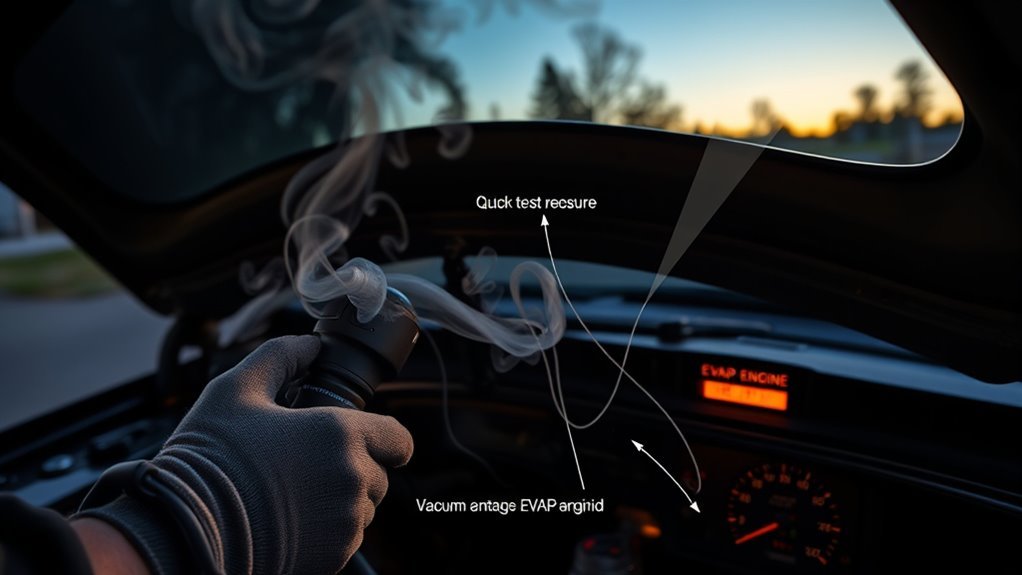 inspect gas cap first