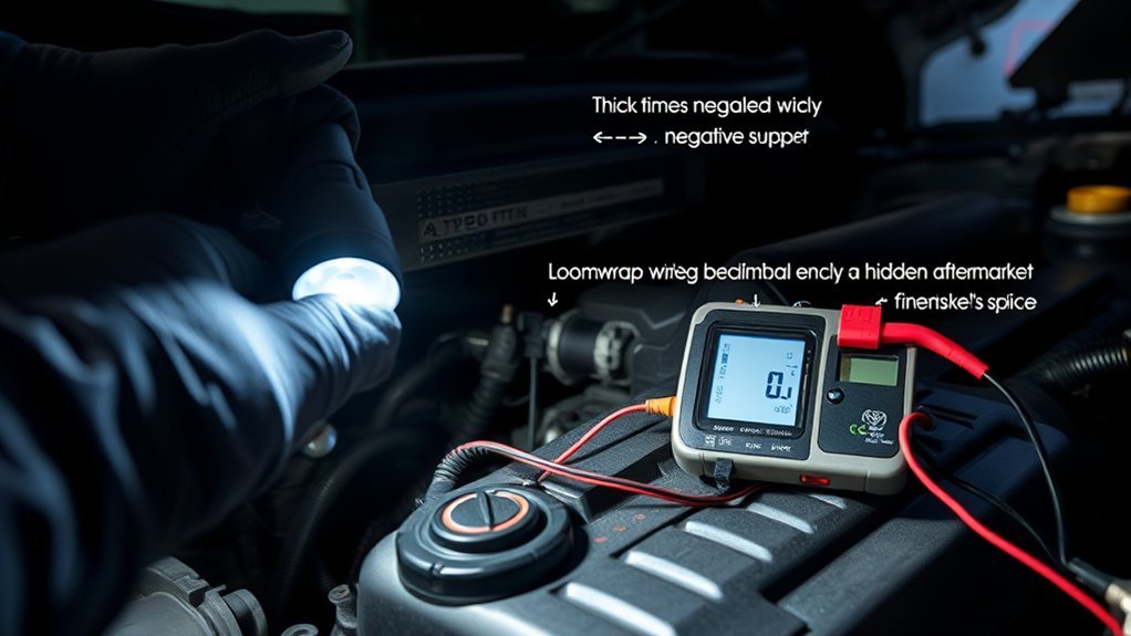 inspect grounds for phantom drains