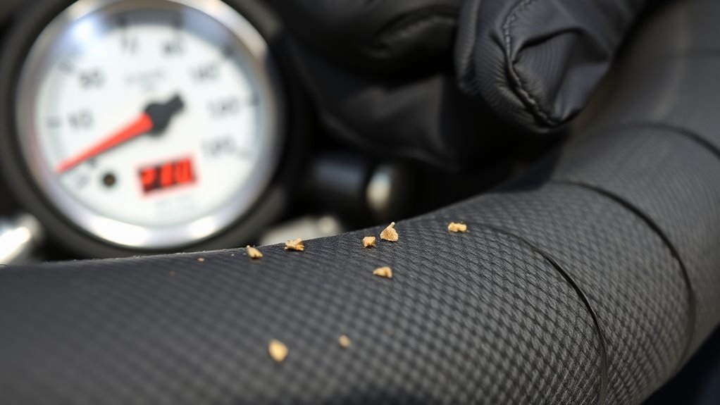 inspect high pressure hose debris