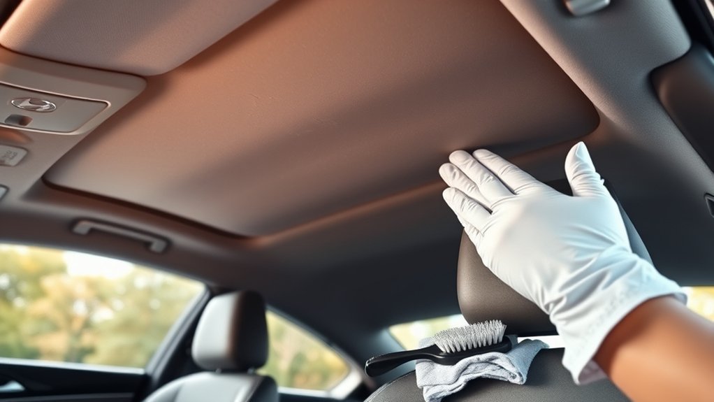 inspect hyundai sonata headliner