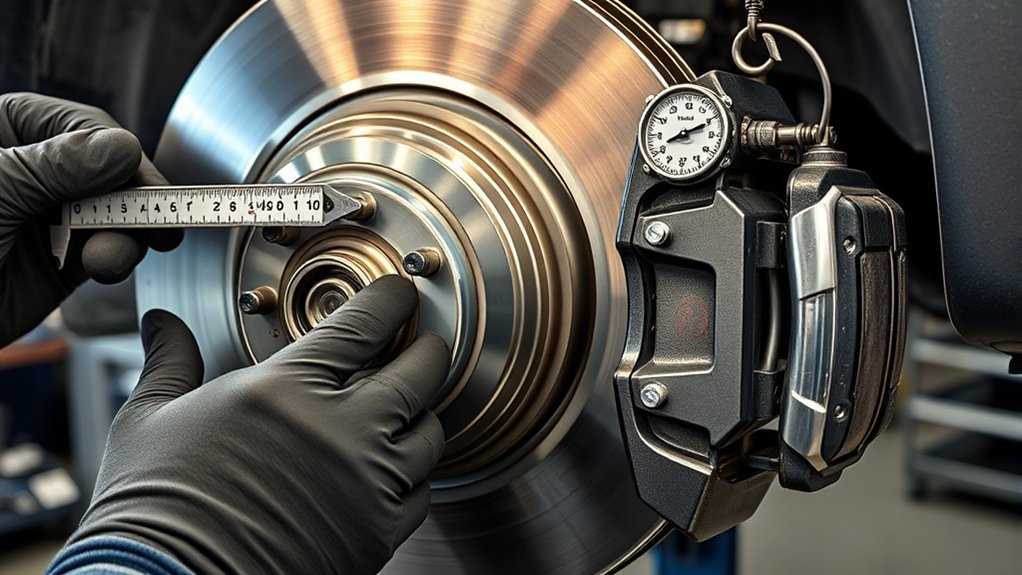 inspect rotors for safety