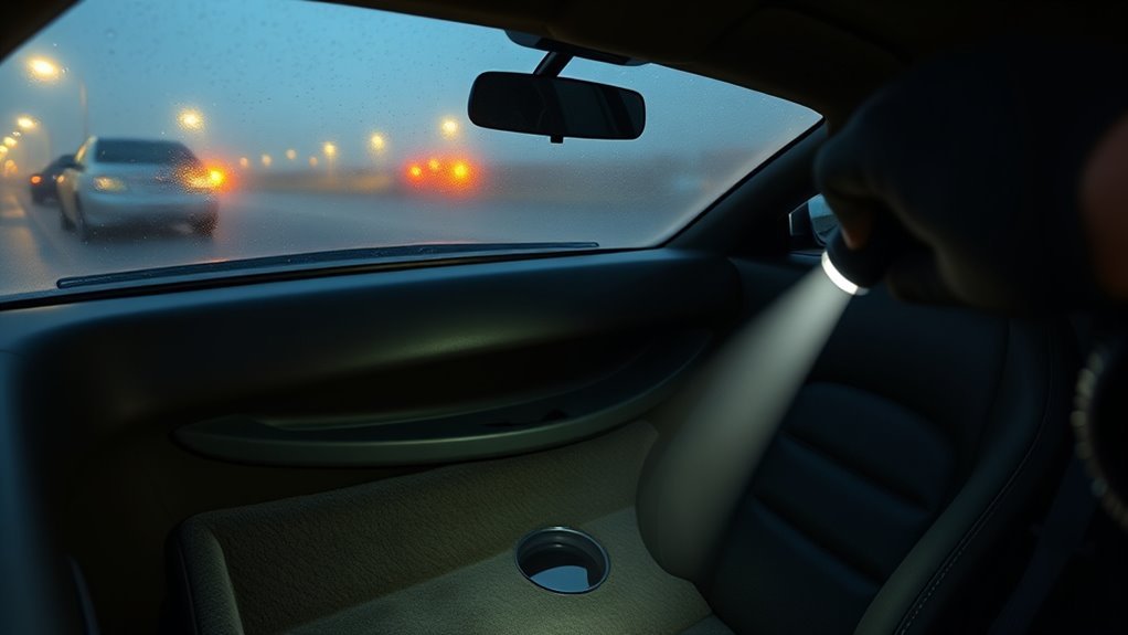 inspect sunroof drains carefully