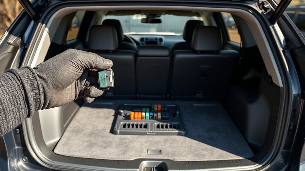 inspect trunk fuse box