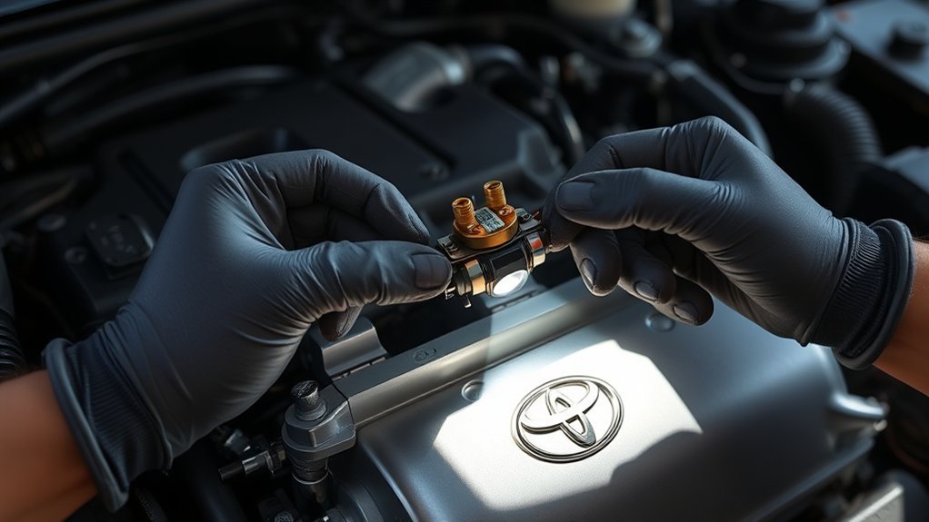 inspect vvt solenoid issues