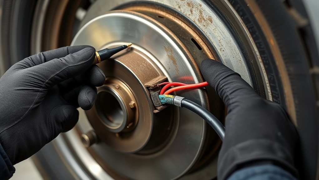 inspect wheel speed sensors