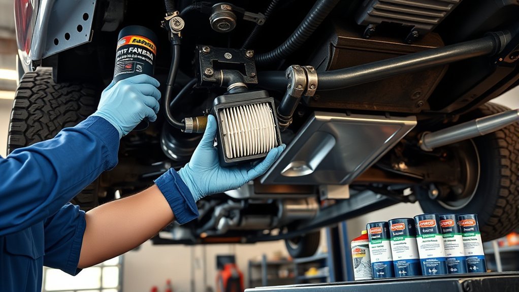 install in line atf filter