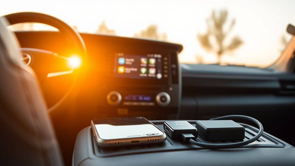 iPhone and Hamilton CarPlay preparation for 2016–2021 Toyota Land Cruiser