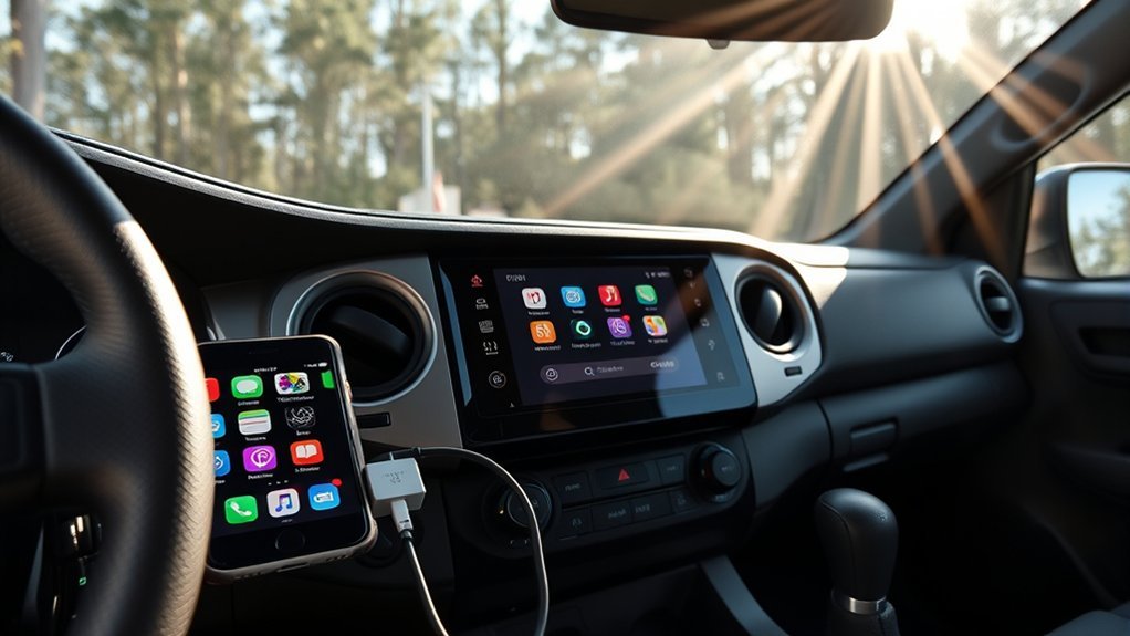 iphone toyota tacoma connection