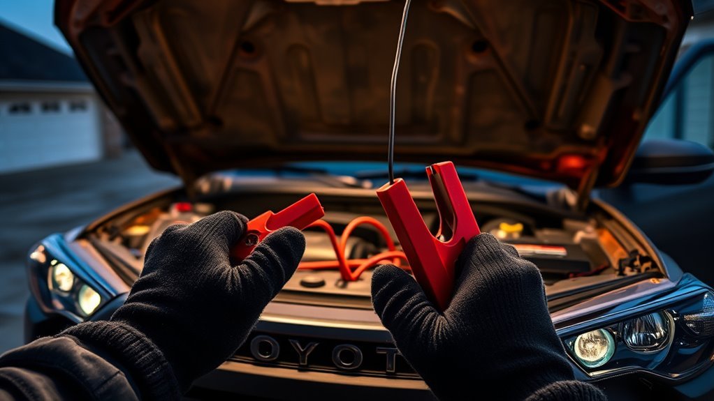 jump start toyota 4runner