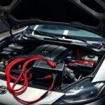 jump start toyota supra safely