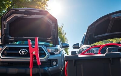 jump start toyota tacoma safely