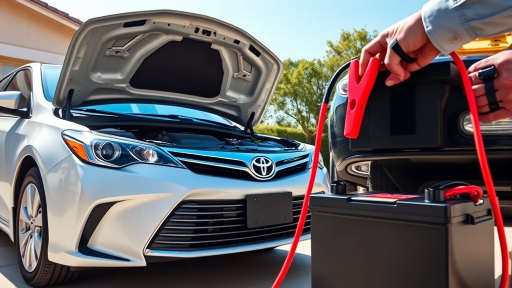 jump start troubleshooting for camry