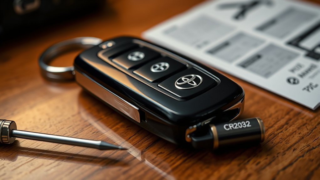 key fob battery replacement guide