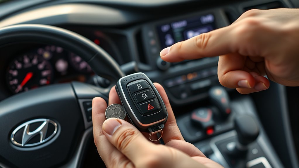 Hyundai Sonata Smart Key fob detection troubleshooting