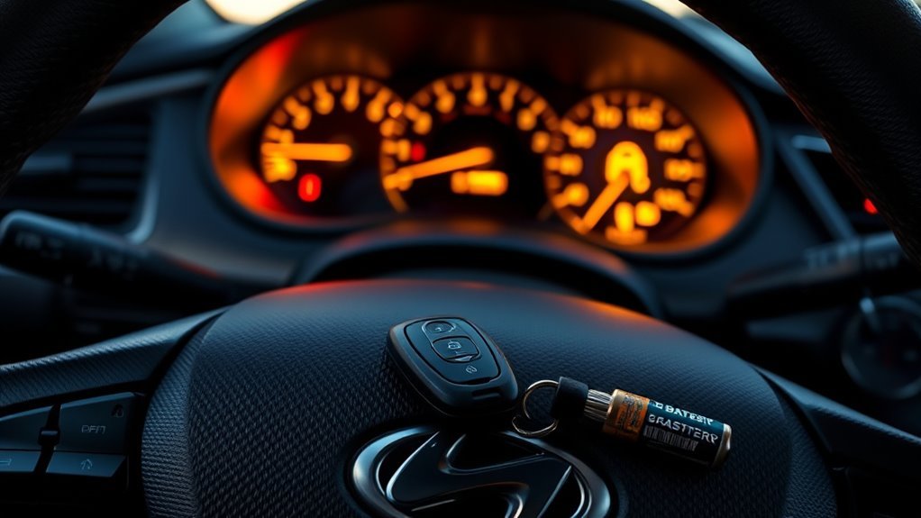key fob detection issues
