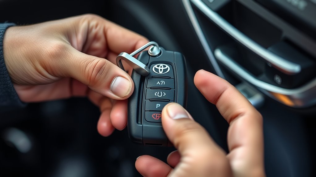 key insertion and fob