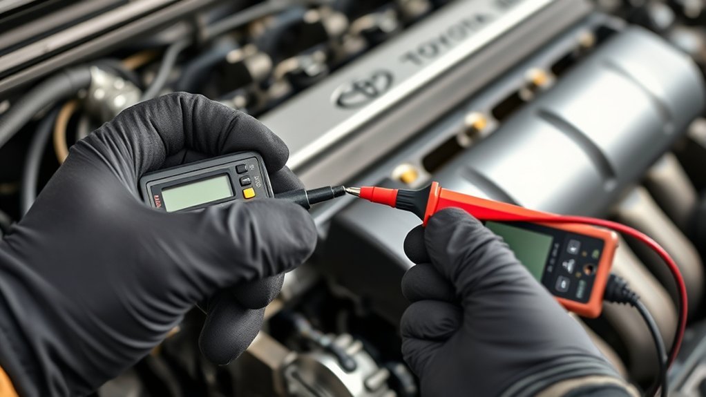 knock sensor testing procedures