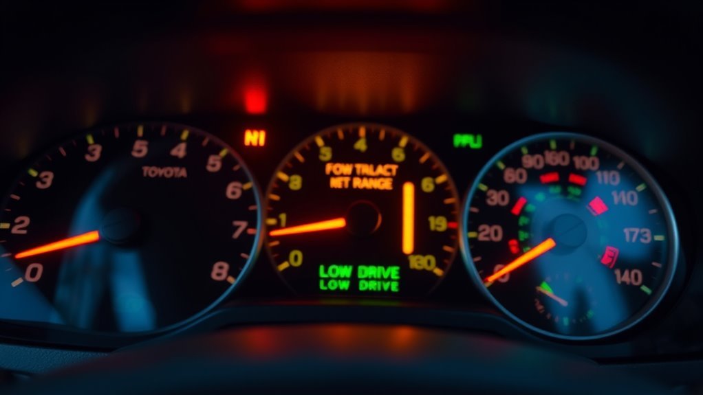 land cruiser 4lo indicator