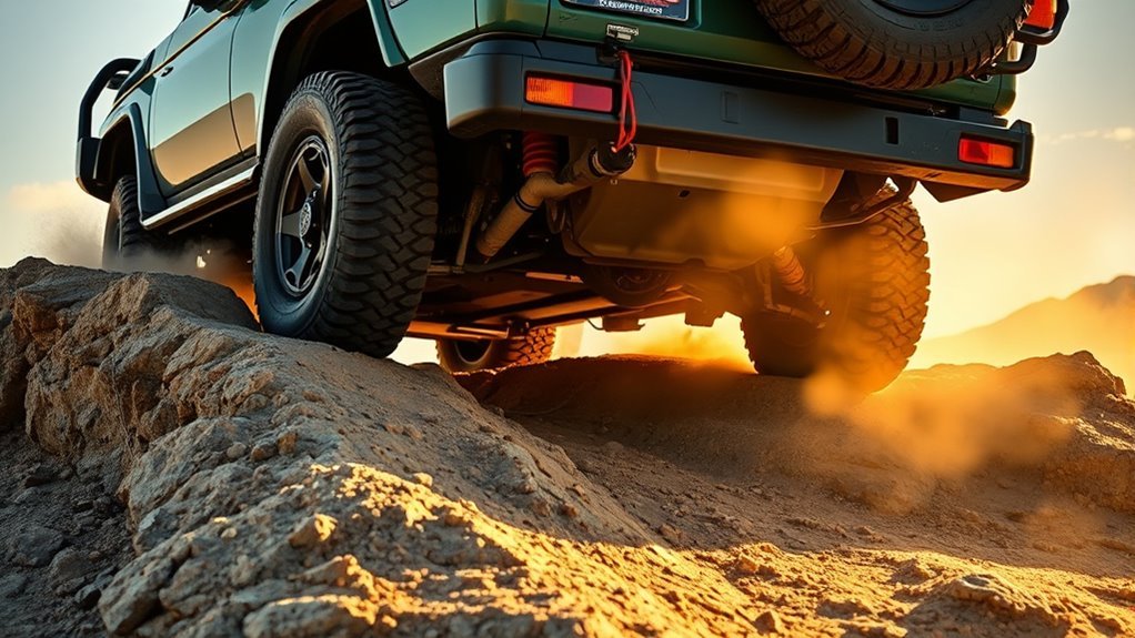 land cruiser breakover angle