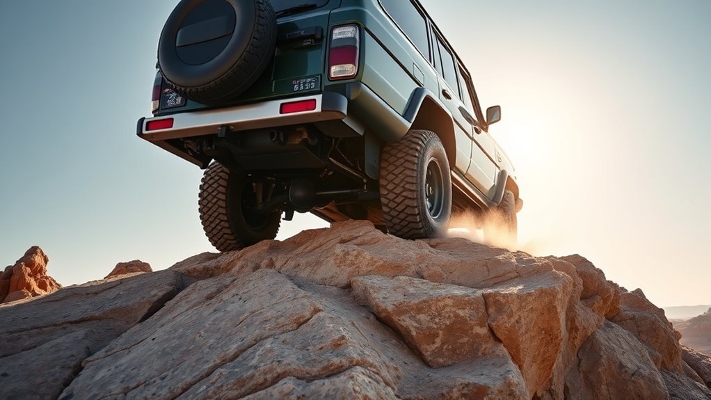 land cruiser departure angle