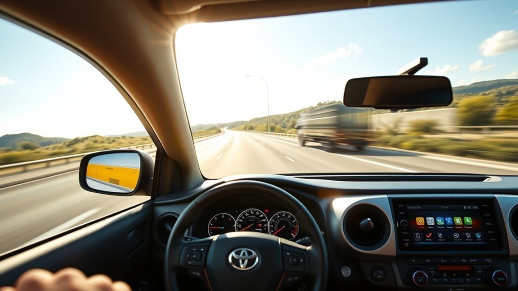 lane monitoring and alerts