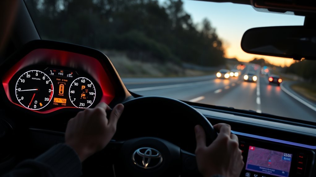 lane tracing assist control