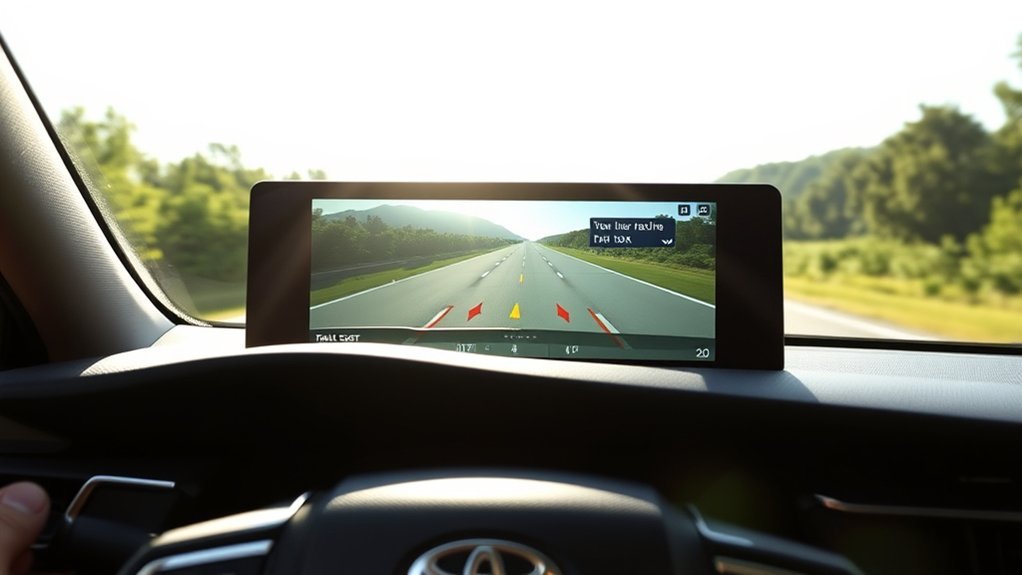 lane tracing assist limitations