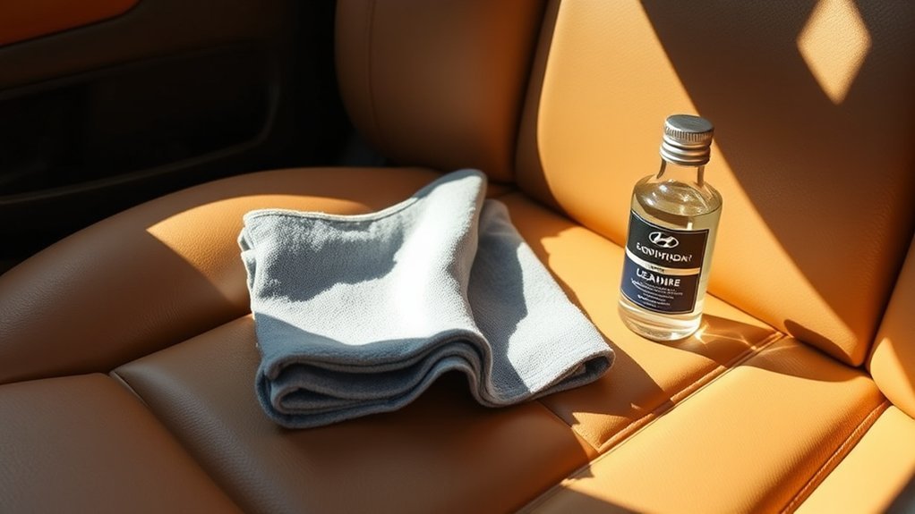 leather seat cleaning tips