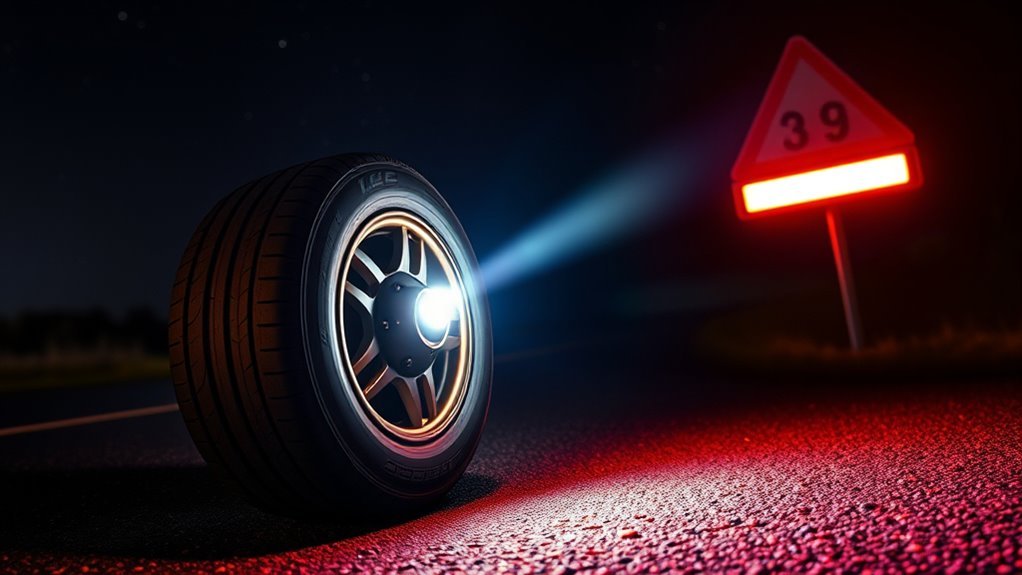 led lights enhance tire safety