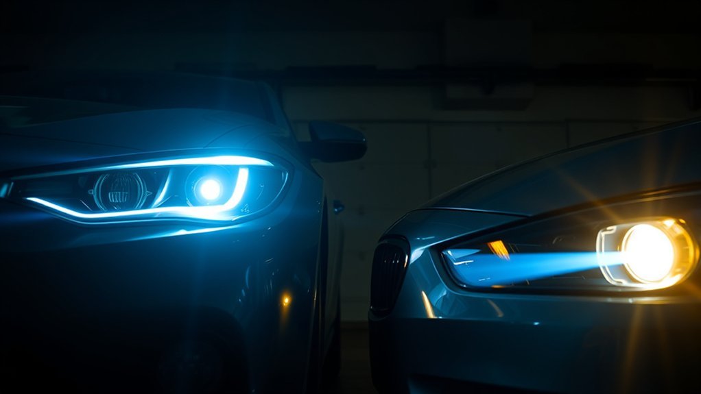 led vs halogen headlights comparison