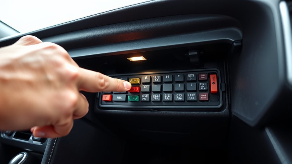 locate 12v outlet fuse