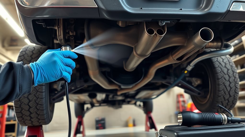 locate leaks using tests