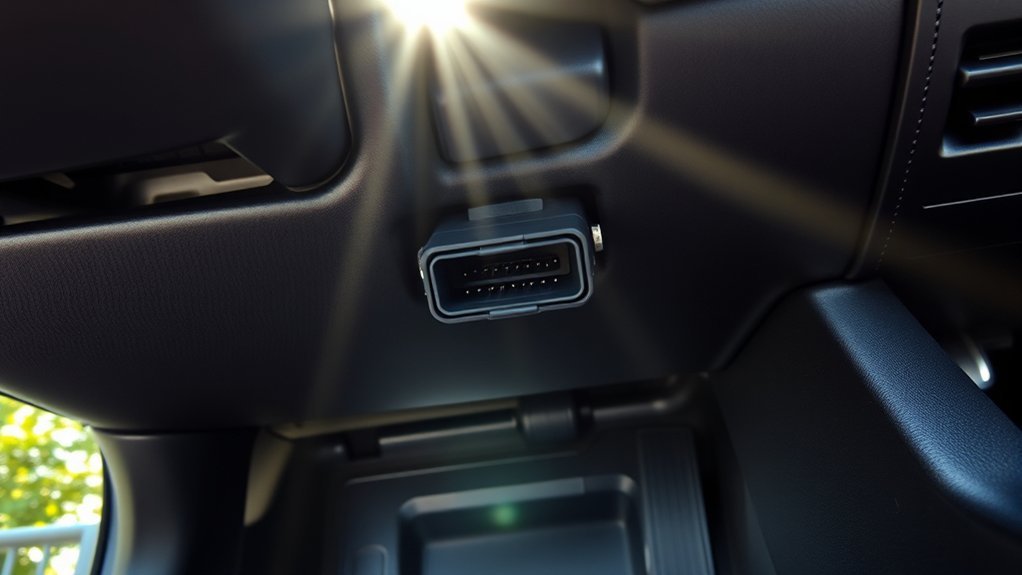 locate obd2 port access