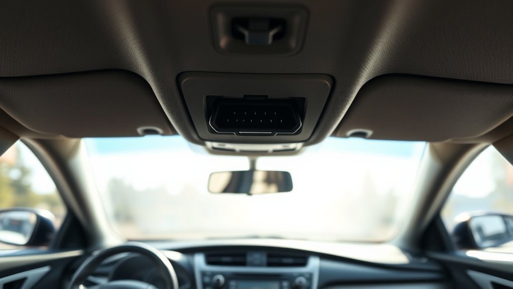 locate obd ii port easily