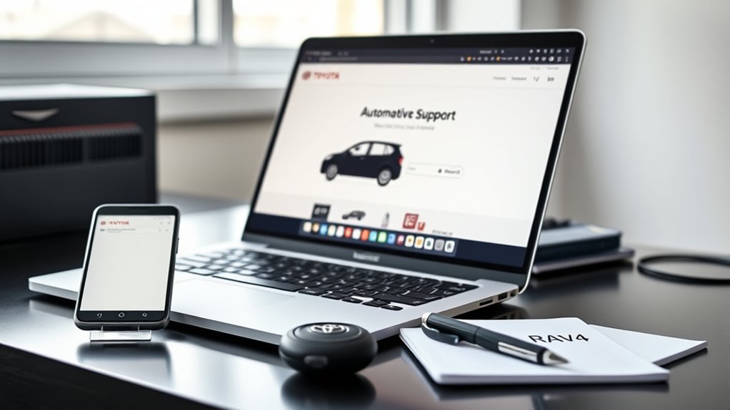 locate toyota rav4 manual