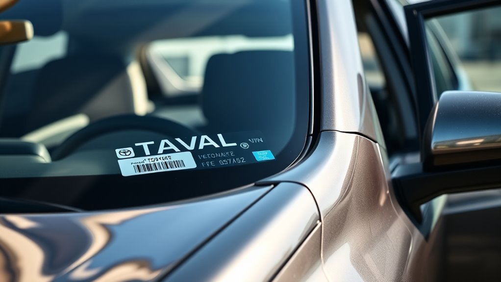 locate toyota rav4 vin