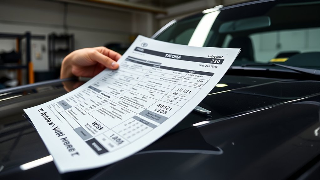 locate toyota tacoma vin