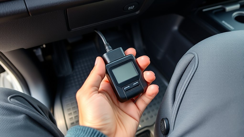 locate tundra obd ii port