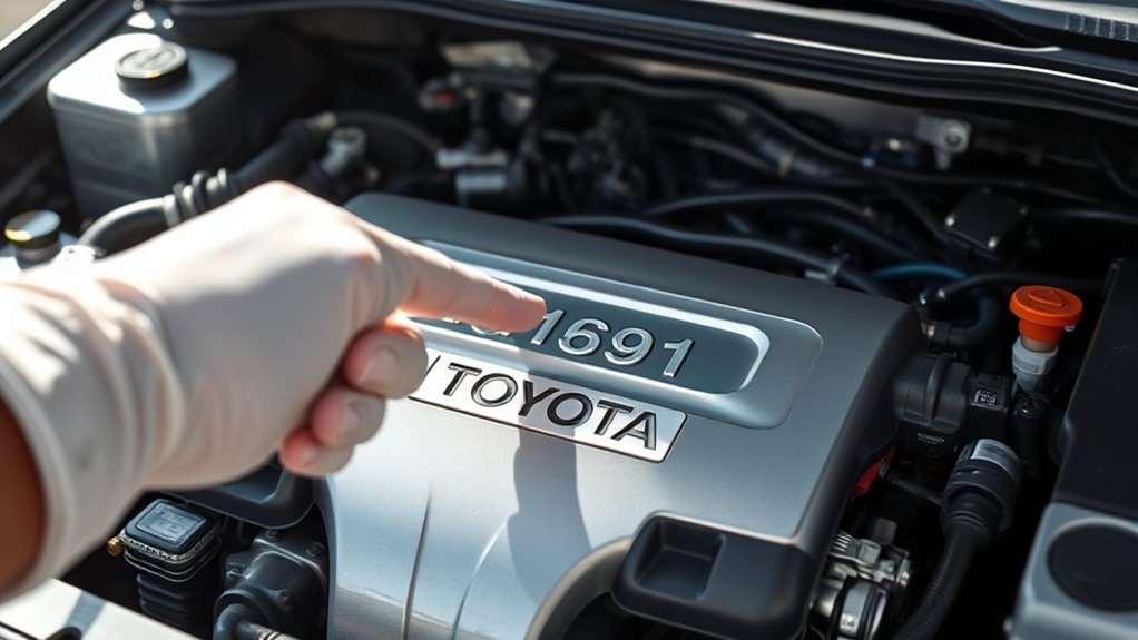 locate your engine number