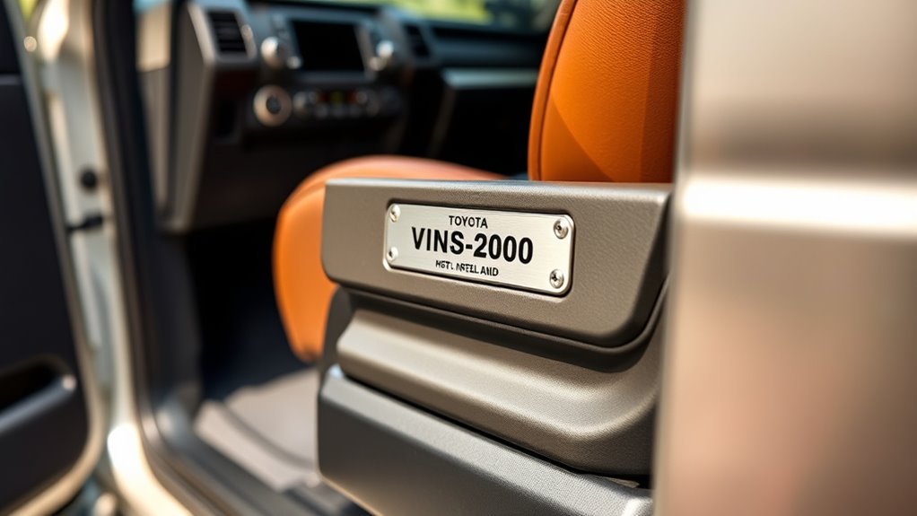locate your land cruiser vin