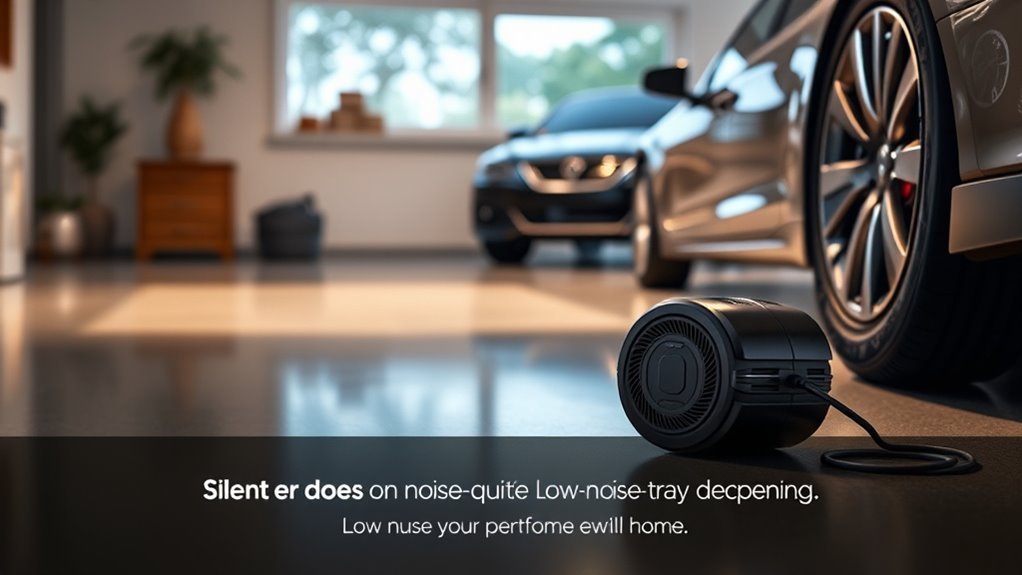 low noise tire inflators advantages