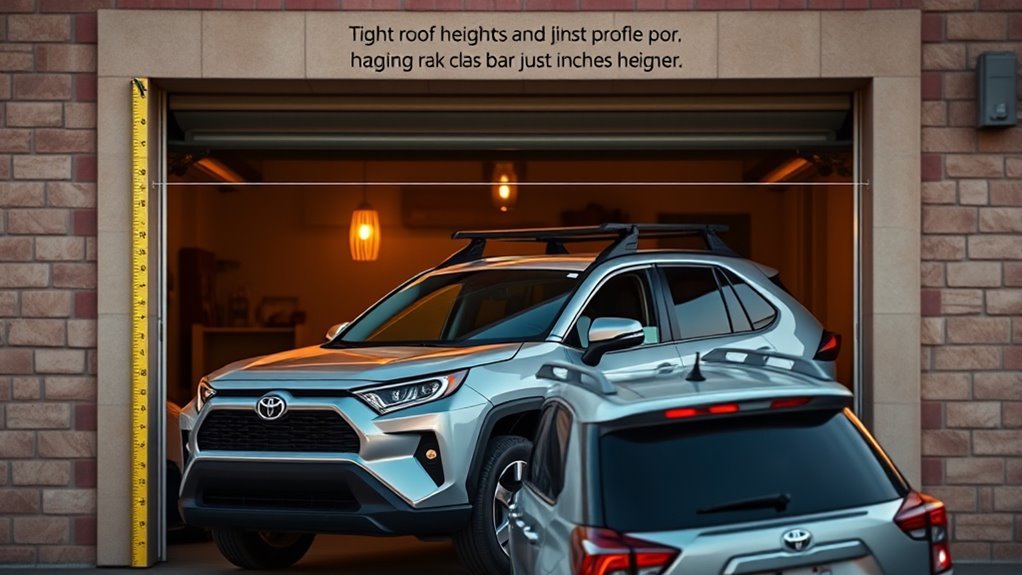 low profile rack measurement tips