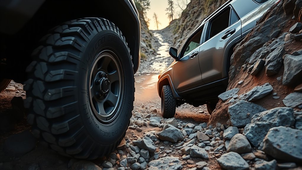 low speed traction and control