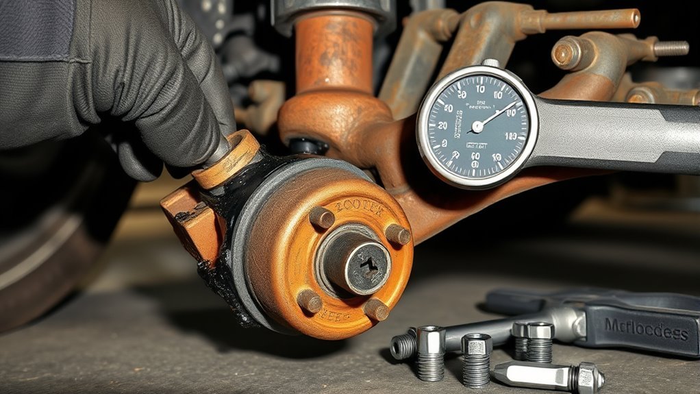 lower ball joint maintenance