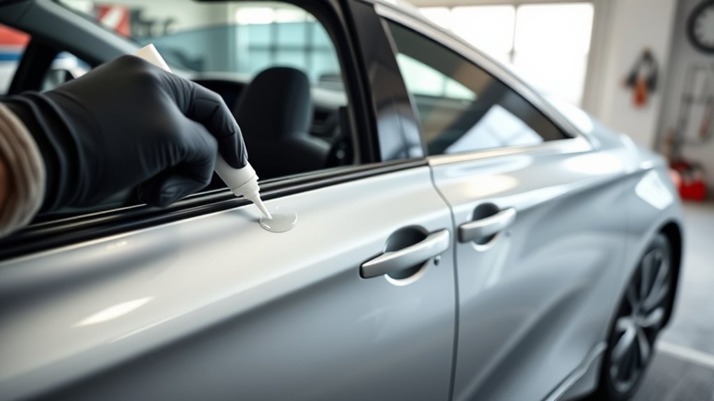 lubricate camry door seals